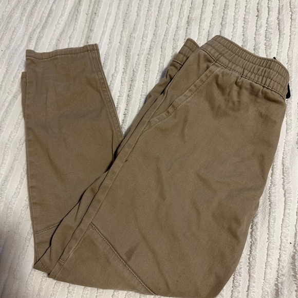 Hurley Boys Performance Twill Joggers – Khaki – Size 6 - Picture 3 of 5